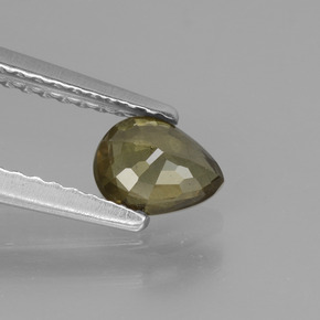 0.55克拉天然变色石榴石，梨形，VS