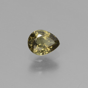 0.69克拉天然变色石榴石，梨形，VS