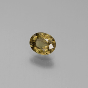 0.68克拉天然变色石榴石，椭圆形切割，VS