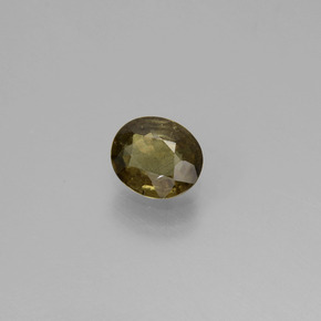 0.49克拉天然变色石榴石，椭圆形切割，VS