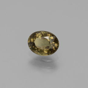 1.04克拉天然变色石榴石，椭圆形切割，VS