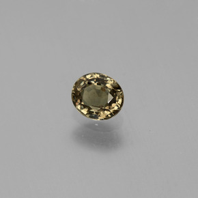 0.53克拉天然变色石榴石，椭圆形切割，VS