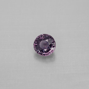 0.69克拉天然变色蓝宝石，圆形切割，VVS-VS