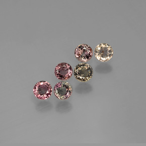 1.67克拉天然变色蓝宝石，圆形切割，VS