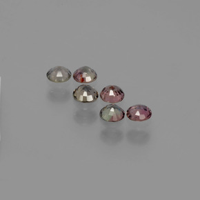 1.67克拉天然变色蓝宝石，圆形切割，VS