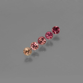 克拉天然变色蓝宝石，圆形切割，VS