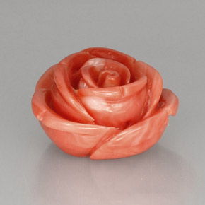 21.52克拉天然珊瑚，异形，不透明