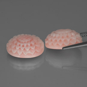 克拉天然珊瑚，异形，不透明