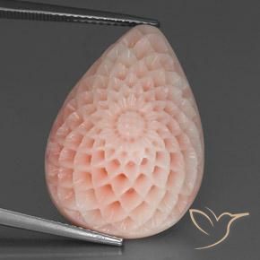 28.43克拉天然珊瑚，异形，不透明