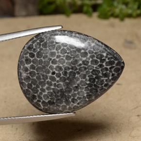 22.48克拉天然珊瑚，梨形，不透明