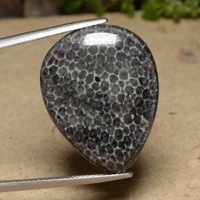 22.48克拉天然珊瑚，梨形，不透明