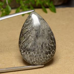 20.56克拉天然珊瑚，梨形，不透明