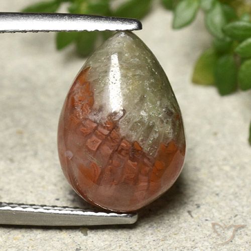4.83ct 天然 彩色 珊瑚, 梨形, 半透明