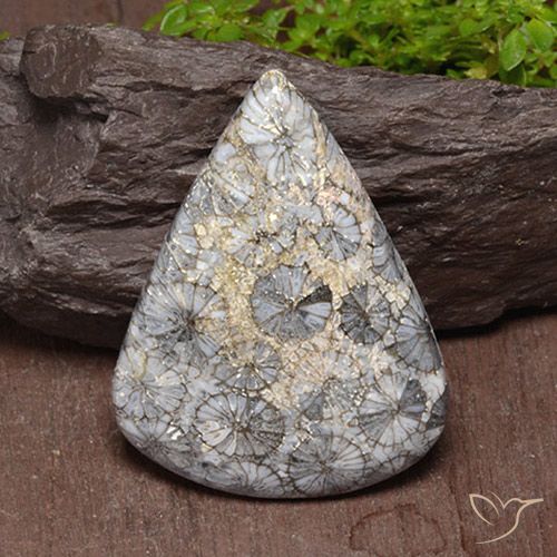 47.39ct 天然 彩色 珊瑚, 梨形, 不透明, Photo A