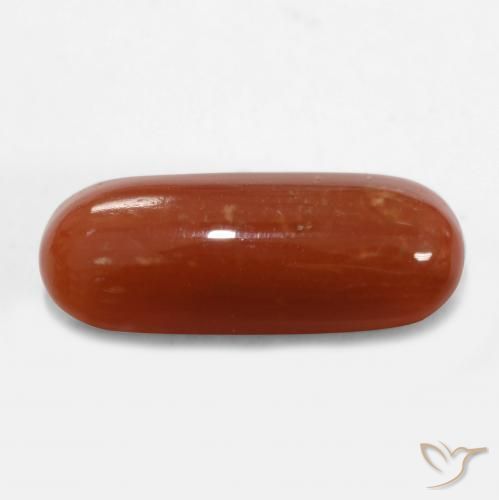 2.47克拉天然珊瑚，椭圆形，不透明