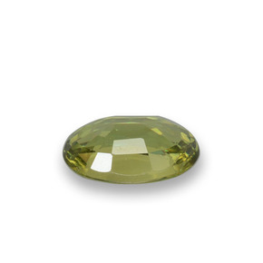 0.53克拉天然绿色翠榴石，椭圆形切割，5.9×4.1毫米，VS