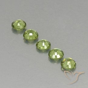 1.34克拉天然钙铁榴石，圆形的，VVS-VS