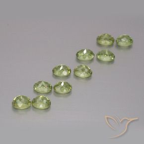 2.51克拉天然钙铁榴石，椭圆形，VS