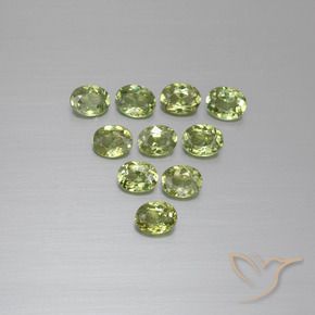 2.05克拉天然钙铁榴石，椭圆形，VS
