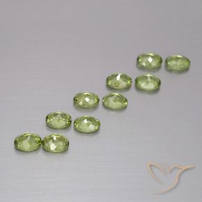 2.05克拉天然钙铁榴石，椭圆形，VS