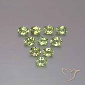 1.72克拉天然钙铁榴石，椭圆形，VS