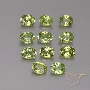 1.83克拉天然钙铁榴石，椭圆形，VS