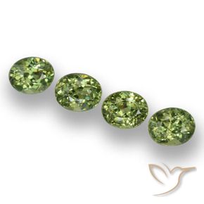 1.65克拉天然钙铁榴石，椭圆形，VS