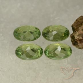 1.52克拉天然钙铁榴石，椭圆形，VS