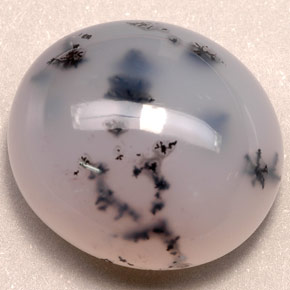 58.60克拉天然多色树枝玛瑙，透明，26.4×23.7毫米，透明/半透明