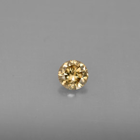 0.24克拉天然钻石，圆形切割，VS