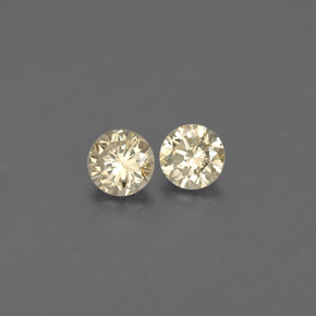 克拉天然钻石，圆形切割，VS