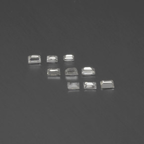 克拉天然钻石，狭长方形，SI