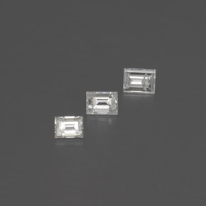 克拉天然钻石，狭长方形，SI