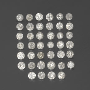 克拉天然钻石，圆形切割，SI