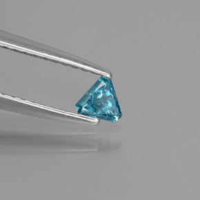 0.10克拉天然钻石，三角形，4×3.5毫米，SI