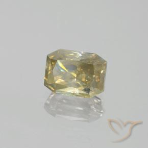 1.68克拉天然钻石，八边形，SI