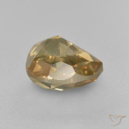 1.98克拉天然钻石，梨形，SI