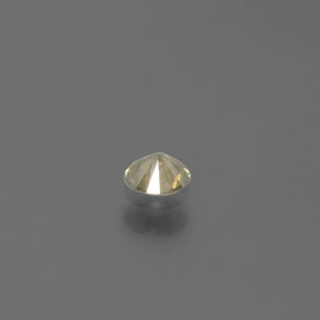 0.14克拉天然黄色钻石，圆形切割，3.50毫米，SI