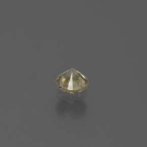 0.16克拉天然黄金色钻石，圆形切割，3.21毫米，SI