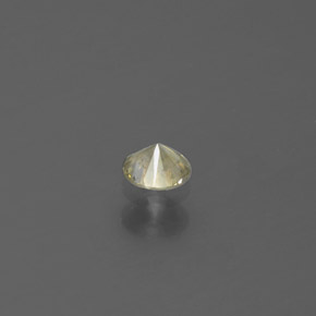 0.13克拉天然黄金色钻石，圆形切割，3.21毫米，SI