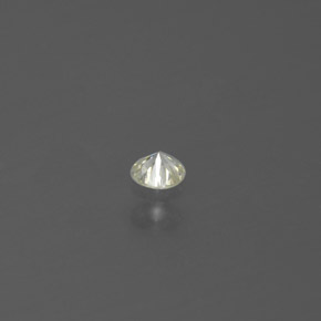 0.06克拉天然黄色钻石，圆形切割，2.48毫米，SI