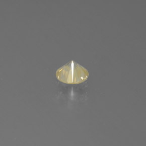 0.14克拉天然黄色钻石，圆形切割，3.28毫米，SI