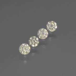 克拉天然钻石，圆形切割，SI