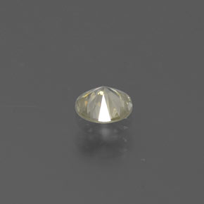 0.15克拉天然黄色钻石，圆形切割，3.53毫米，SI