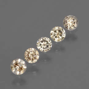 克拉天然钻石，圆形切割，SI