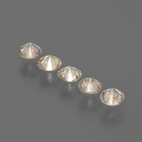 克拉天然钻石，圆形切割，SI