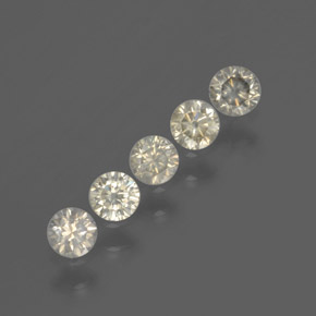 克拉天然钻石，圆形切割，SI