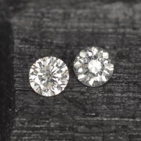 0.05天然白色钻石，圆形切割，1.83毫米，VS