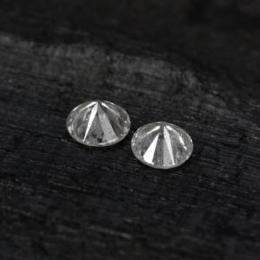 0.05天然白色钻石，圆形切割，1.93毫米，VS