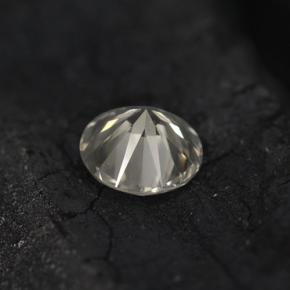 0.20克拉天然黄色钻石，圆形切割，3.79毫米，VS-SI